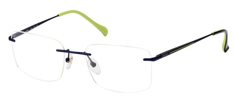 T*9048 C005 NAVY BLUE/NAVY BLUE-LIME, оправа